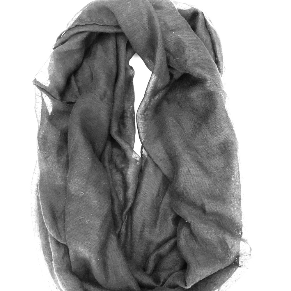 Black Infinity Scarf